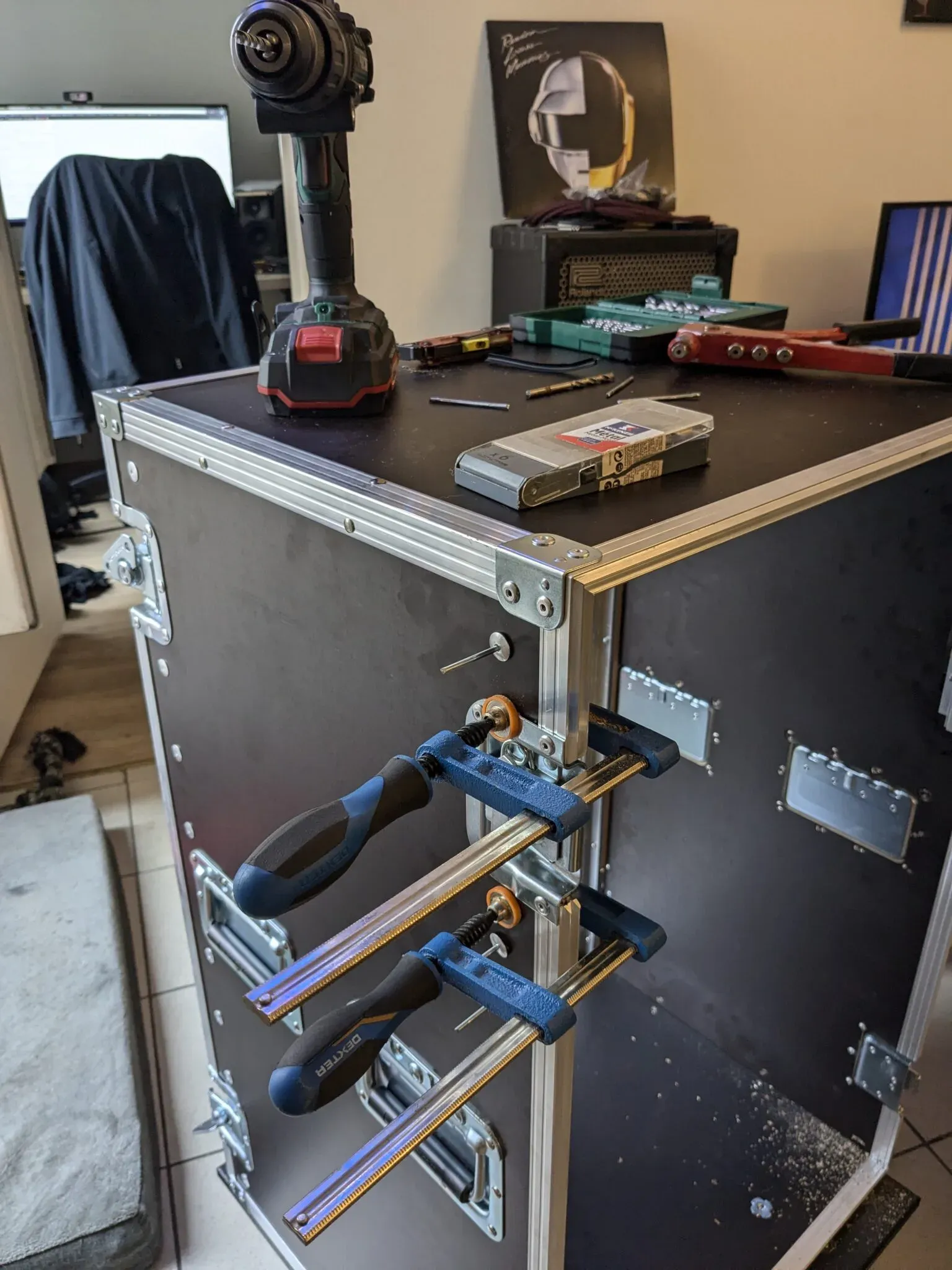 construction d'un flight case
